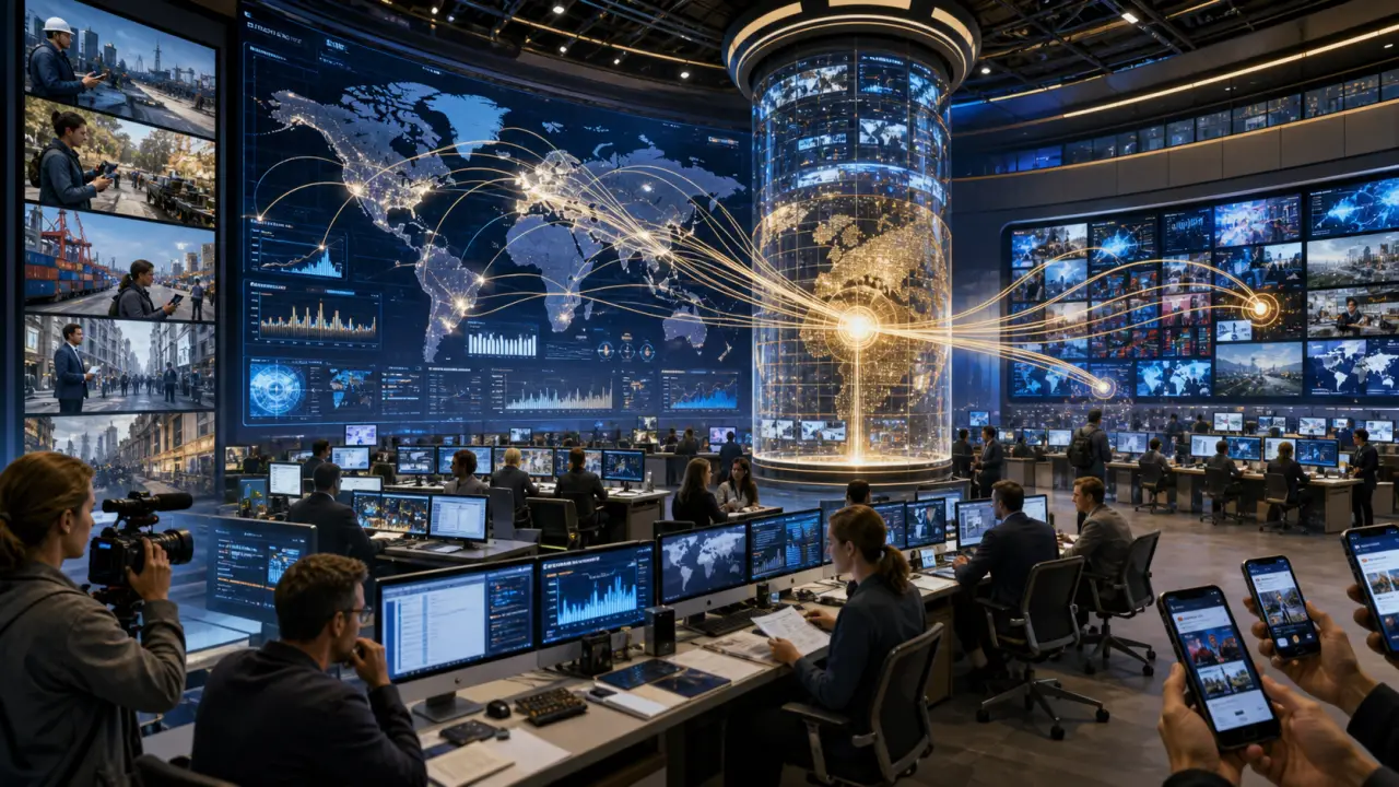 Agences de presse internationales : de la collecte à la dépêche diffusée