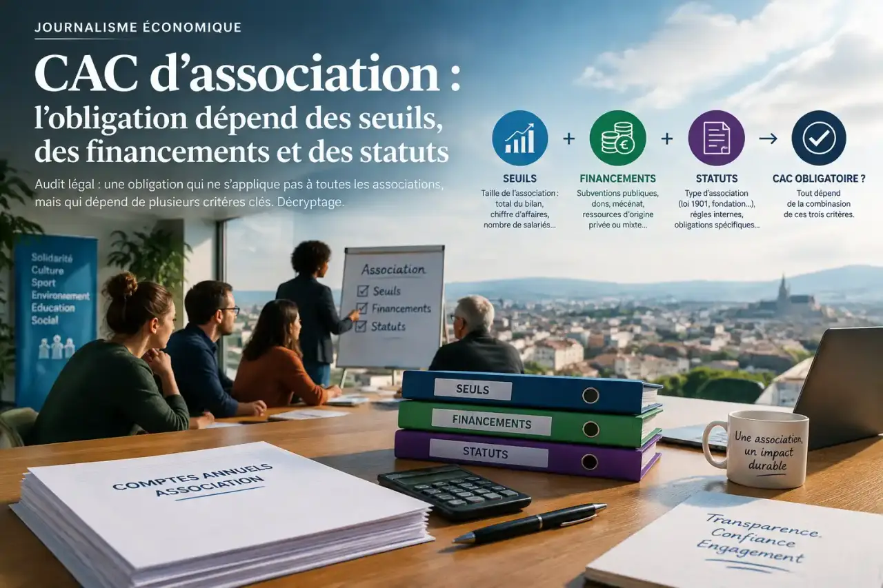 CAC d’association : l’obligation dépend des seuils, des financements et des statuts